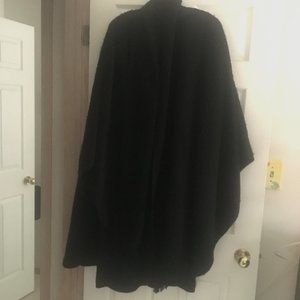 Original soft warm Alpaca wrap-up coat from Peru